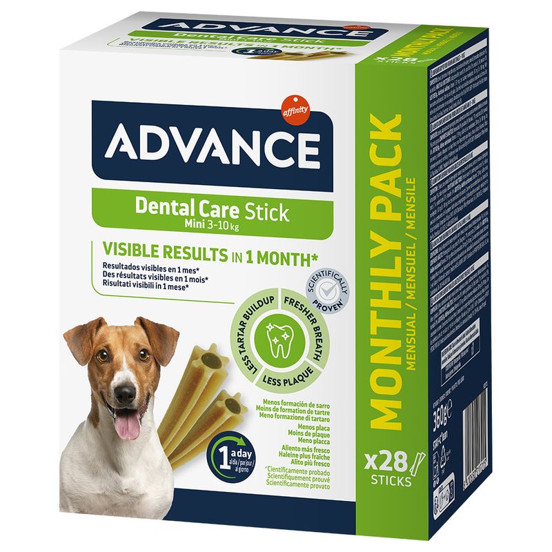 Advance Dental Mini Stick per cani 360 g (28 pz) Advance Dental Mini Stick per cani 360 g (28 pz)